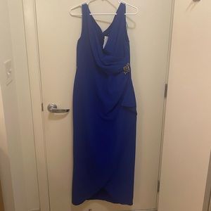 SLNY | Royal Blue Formal Dress